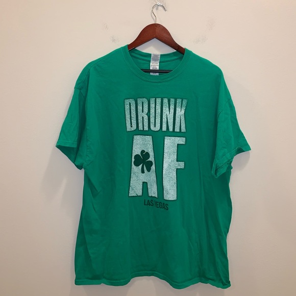 Gildan Green Saint Patricks Day Shirt size XL - Picture 3 of 7